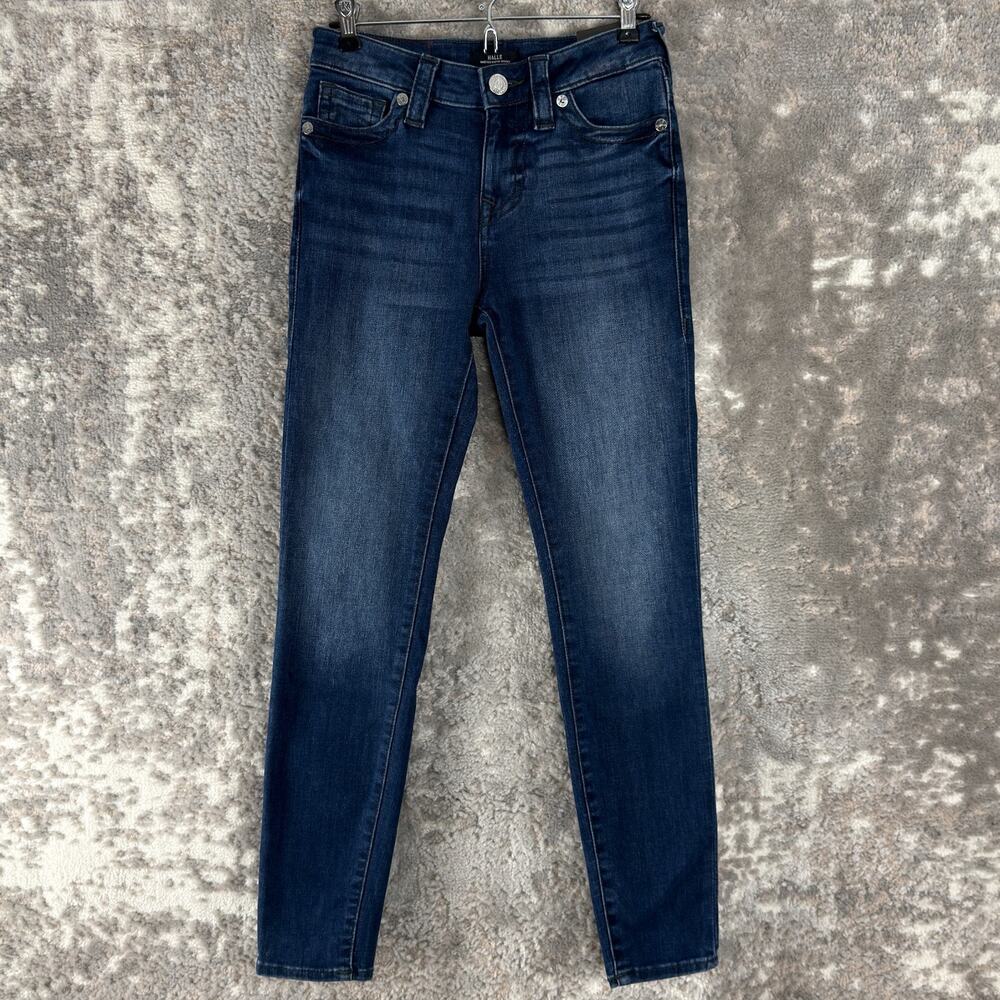 NEW True Religion Size 26 Halle Mid Rise Super Skinny Denim Jeans Pants Blue NWT